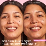 Glow Recipe Hue Drops Bronzing Drops, Tinted Face Serum, Glow Primer + Liquid Highlighter, Niacinamide + Hyaluronic Acid, Radiant Warm Glow, Rosy Glow (40ml) - Image 2