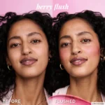 Glow Recipe Niacinamide Dewy Flush Tinted Liquid Blush Serum - Glowy Blush for Cheeks to Smooth, Hydrate & Brighten - Liquid Korean Makeup with Buildable, Warm Berry Plum Tint - Berry Flush (0.4 oz) - Image 3