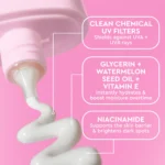 Glow Recipe Dew Shield Korean Face Sunscreen SPF 30 - Hydrating Moisturizer & Dewy, Lightweight Sunscreen - Formulated with Broad Spectrum UV Protection with No White Cast or Pilling (15ml) - Image 6