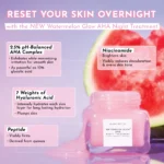 Glow Recipe Travel Size Watermelon Glow AHA Night Treatment - Overnight Resurfacing Mask with AHA Complex, Hyaluronic Acid, Niacinamide & Watermelon Enzymes for Smooth, Glowing, Even-Toned Skin (25ml) - Image 7