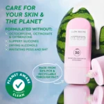 Glow Recipe Dew Shield Korean Face Sunscreen SPF 30 - Hydrating Moisturizer & Dewy, Lightweight Sunscreen - Formulated with Broad Spectrum UV Protection with No White Cast or Pilling (15ml) - Image 7