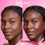 Glow Recipe Niacinamide Dewy Flush Tinted Liquid Blush Serum - Glowy Blush for Cheeks to Smooth, Hydrate & Brighten - Liquid Korean Makeup with Buildable, Warm Berry Plum Tint - Berry Flush (0.4 oz) - Image 7