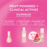 Glow Recipe Watermelon Glow Dewy Skin Routine Kit - Full Size Dew Drops Serum, Full Size Pink Juice Moisturizer, Travel Size PHA+BHA Pore-Tight Toner & Watermelon Jelly Sheet Mask (4 Count) - Image 10