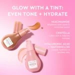 Glow Recipe Hue Drops Tinted Face Serum - Bronzing Drops to Brighten & Hydrate - Skincare Makeup Primer & Liquid Highlighter to Blur Pores for a Radiant, Even Skin Tone - Sunglow (40ml) - Image 4