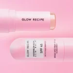 Glow Recipe Face Sunscreen Stick SPF 45 - Travel Size Roll On Korean Sunscreen with Hydrating Hyaluronic Acid & Niacinamide for a Dewy Glow - No White Cast (.58oz) - Image 4