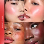 Glow Recipe Niacinamide Dewy Flush Tinted Liquid Blush Serum - Glowy Blush for Cheeks to Smooth, Hydrate & Brighten - Liquid Korean Makeup with Buildable Soft Pink Tint - Cherry Flush (0.4 oz) - Image 4