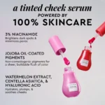 Glow Recipe Niacinamide Dewy Flush Tinted Liquid Blush Serum - Glowy Blush for Cheeks to Smooth, Hydrate & Brighten - Liquid Korean Makeup with Buildable Soft Pink Tint - Cherry Flush (0.4 oz) - Image 5