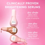 Glow Recipe Hue Drops Tinted Face Serum - Bronzing Drops to Brighten & Hydrate - Skincare Makeup Primer & Liquid Highlighter to Blur Pores for a Radiant, Even Skin Tone - Sunglow (40ml) - Image 7