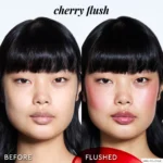 Glow Recipe Niacinamide Dewy Flush Tinted Liquid Blush Serum - Glowy Blush for Cheeks to Smooth, Hydrate & Brighten - Liquid Korean Makeup with Buildable Soft Pink Tint - Cherry Flush (0.4 oz) - Image 7
