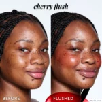 Glow Recipe Niacinamide Dewy Flush Tinted Liquid Blush Serum - Glowy Blush for Cheeks to Smooth, Hydrate & Brighten - Liquid Korean Makeup with Buildable Soft Pink Tint - Cherry Flush (0.4 oz) - Image 8