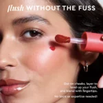 Glow Recipe Niacinamide Dewy Flush Tinted Liquid Blush Serum - Glowy Blush for Cheeks to Smooth, Hydrate & Brighten - Liquid Korean Makeup with Buildable Soft Pink Tint - Cherry Flush (0.4 oz) - Image 10